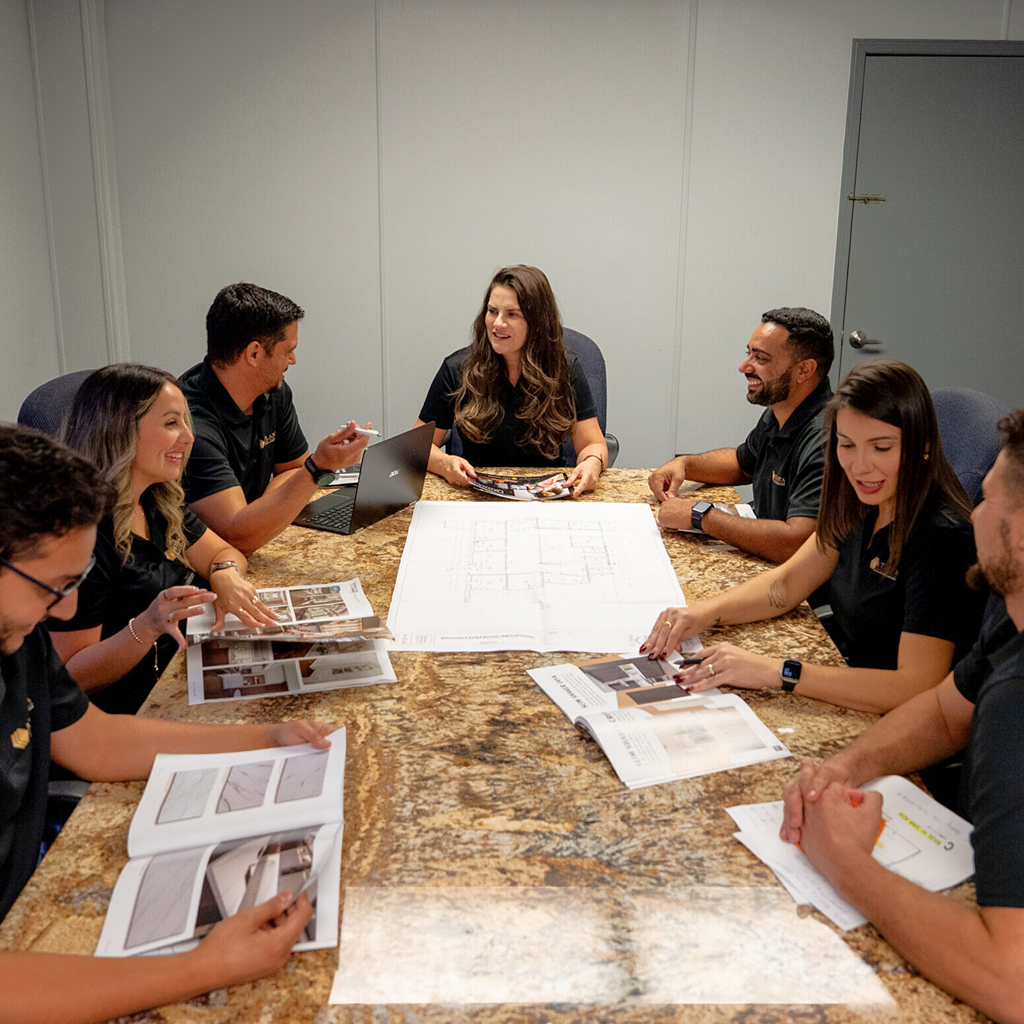 The Atlanta Stone Surfaces team, custom stone countertop fabricators in Marietta, GA